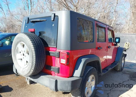 2010 Jeep Wrangler Unlimited Sport из США, поврежденный, VIN 1J4BA3H12AL193041